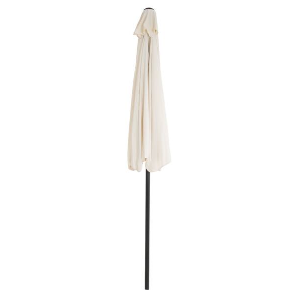 half tan patio umbrella BEWEGNLNHK Wall Adjustable Height Half Umbrella 6.53ft Rectangular Half Umbrellas, Half Market Umbrella, Waterproof and UV Protection(Brown) : Patio, Lawn & Garden its 5 steel supporting ribs 7 Best Half Umbrella Options
