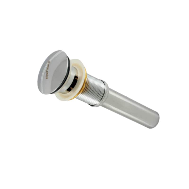 Fine Fixtures Polished Chrome Pop Up Drain with Overflow