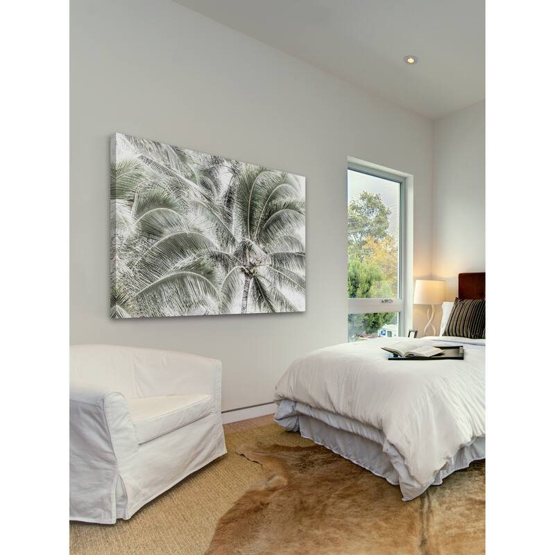 Marmont Hill - 'Tropical Trees' by Morgan J Hartley Painting Print on Wrapped Canvas - Multi-Color