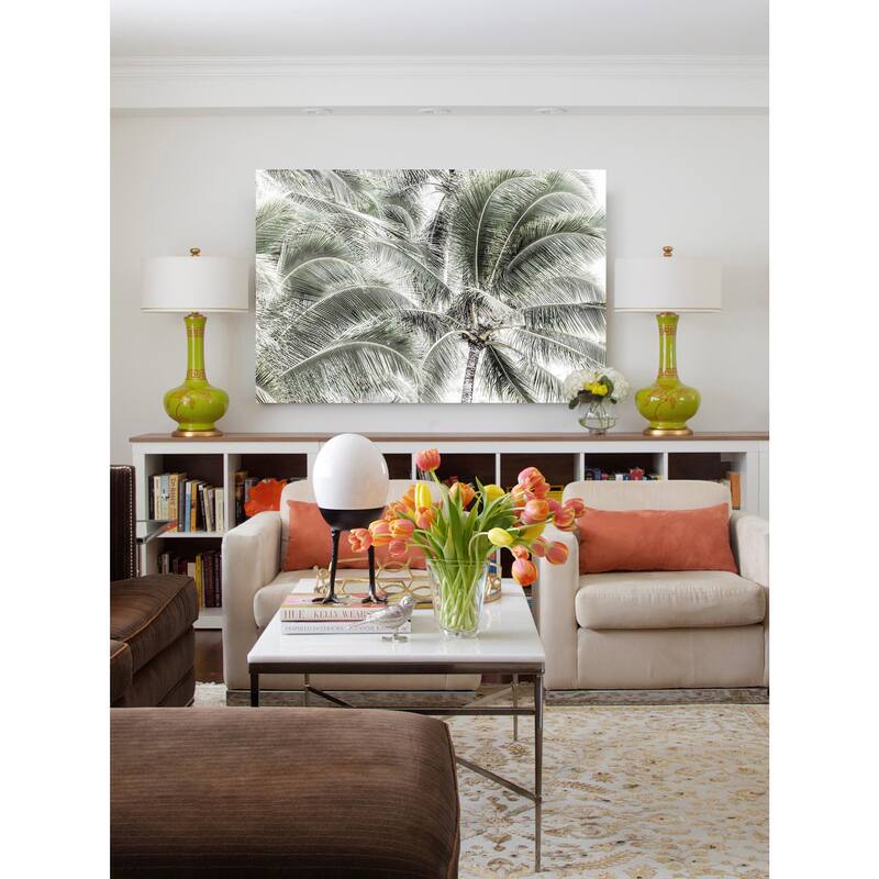 Marmont Hill - 'Tropical Trees' by Morgan J Hartley Painting Print on Wrapped Canvas - Multi-Color