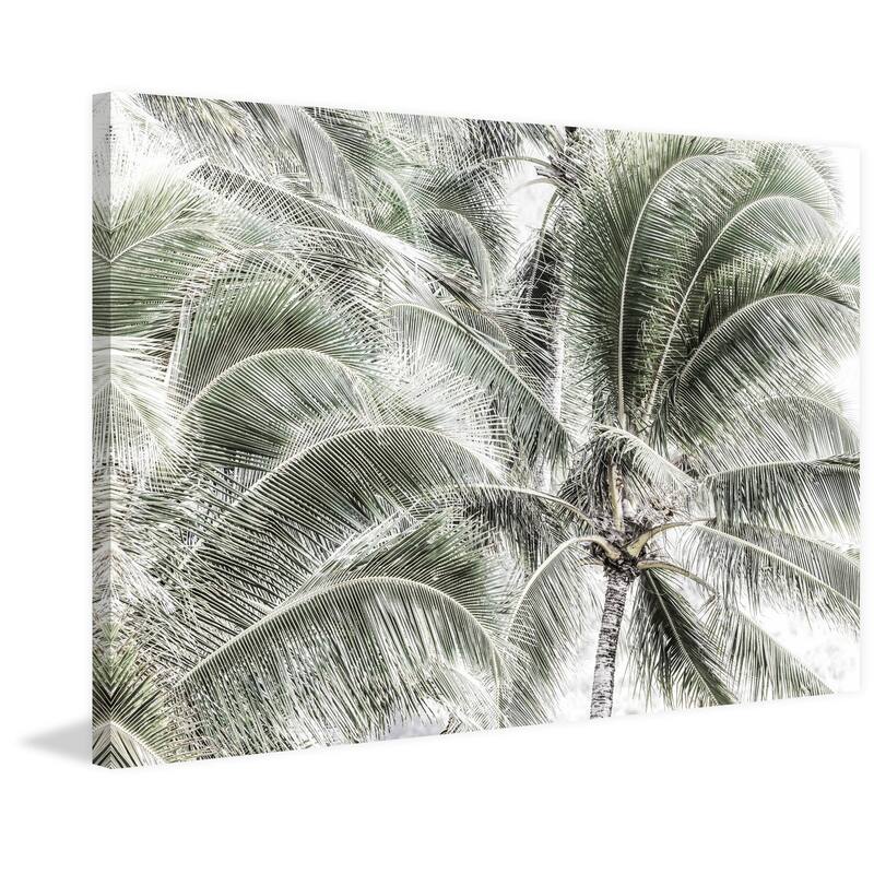 Marmont Hill - 'Tropical Trees' by Morgan J Hartley Painting Print on Wrapped Canvas - Multi-Color