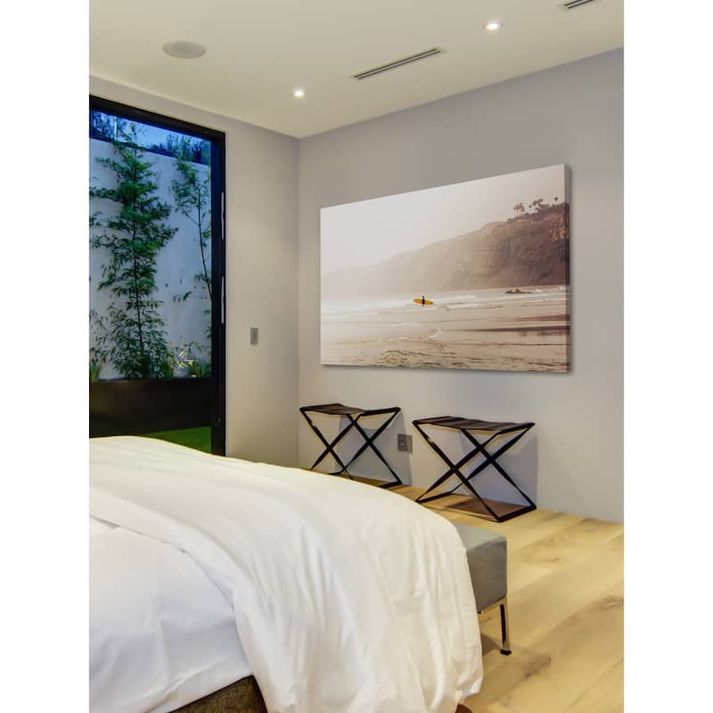 Marmont Hill - 'Surfer Girl' by Morgan J Hartley Painting Print on Wrapped Canvas - Multi-Color