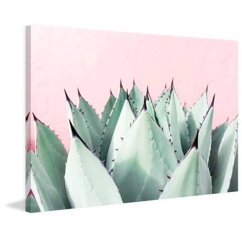 Marmont Hill - Handmade Sweet Succulents Print on Wrapped Canvas