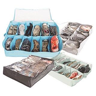 TUSK® Storage Underbed Shoe Holder by DormCo