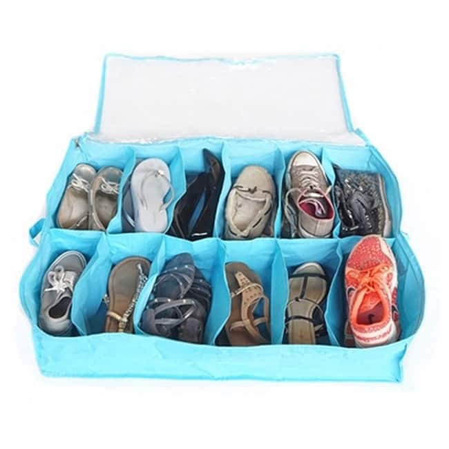 TUSK® Storage Underbed Shoe Holder by DormCo