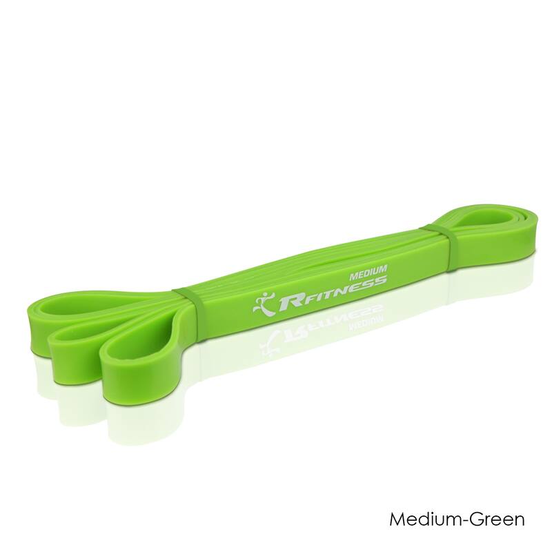Furinno RFitness Professional 41-Inch Long LOOP Stretch Latex Exercise Band - Medium-Green
