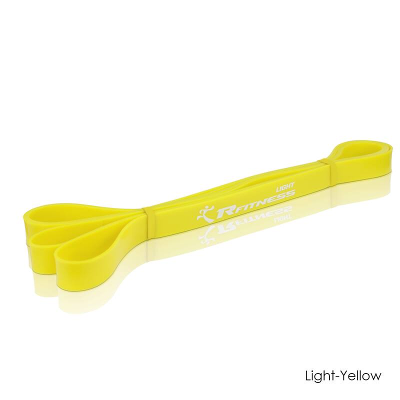 Furinno RFitness Professional 41-Inch Long LOOP Stretch Latex Exercise Band - Light-Yellow