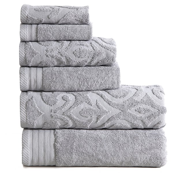 Lacoste Heritage Supima Cotton 6pc Towel Set