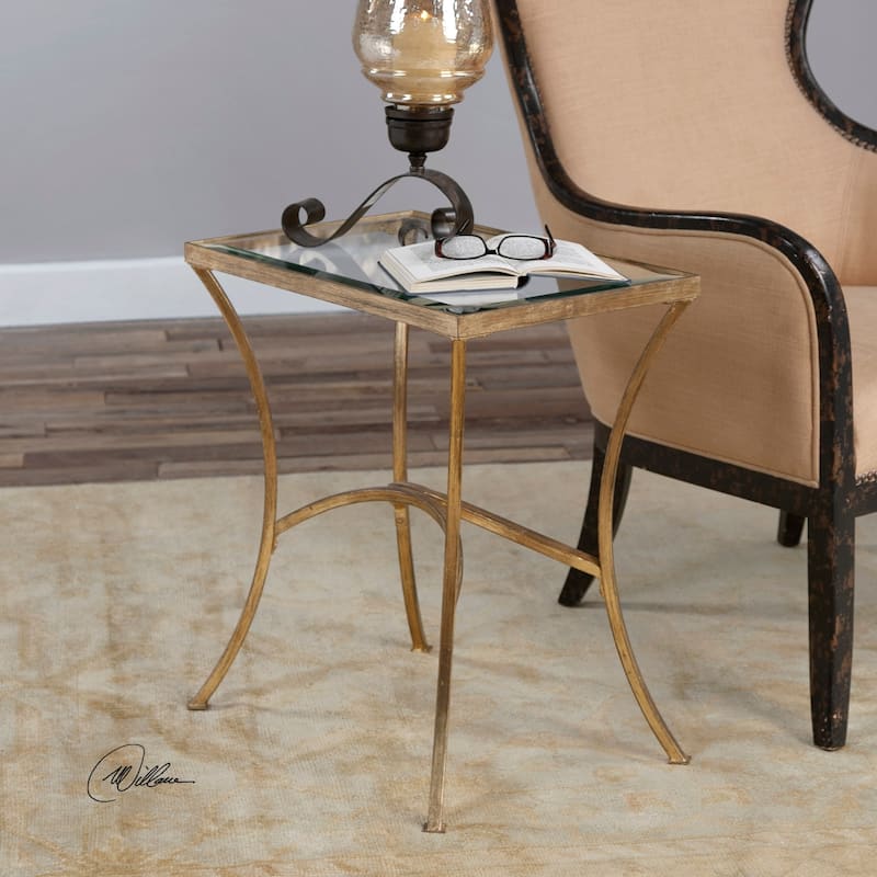 Uttermost Alayna Gold End Table