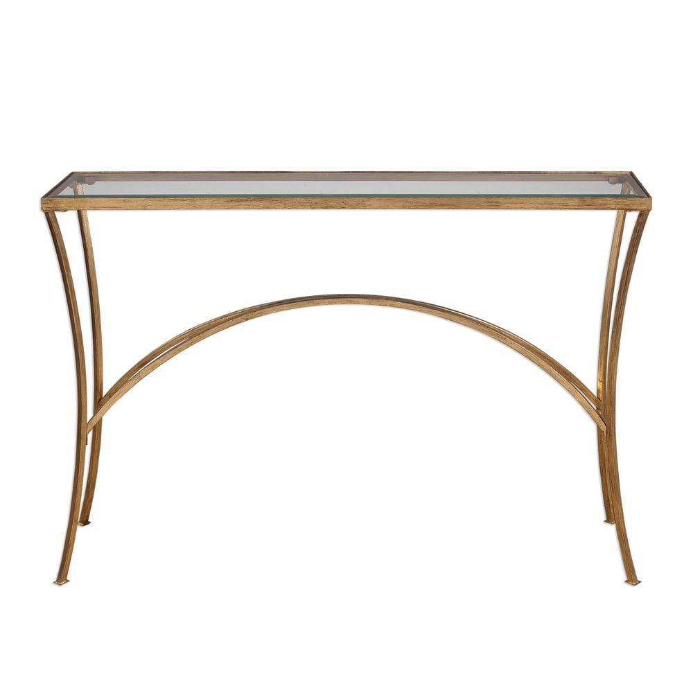 Uttermost Alayna Gold Console Table (Console Table)