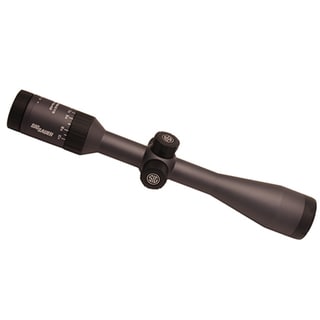 Sig Sauer Whiskey5 SFP Graphite/Black 2-10x42mm HellFire Quadplex Reticle 0.25 MOA Adjustment Hunting Riflescope