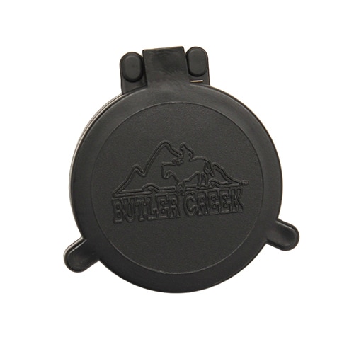 Butler Creek Flip-open Black Plastic Objective Size 11 Scope Cover