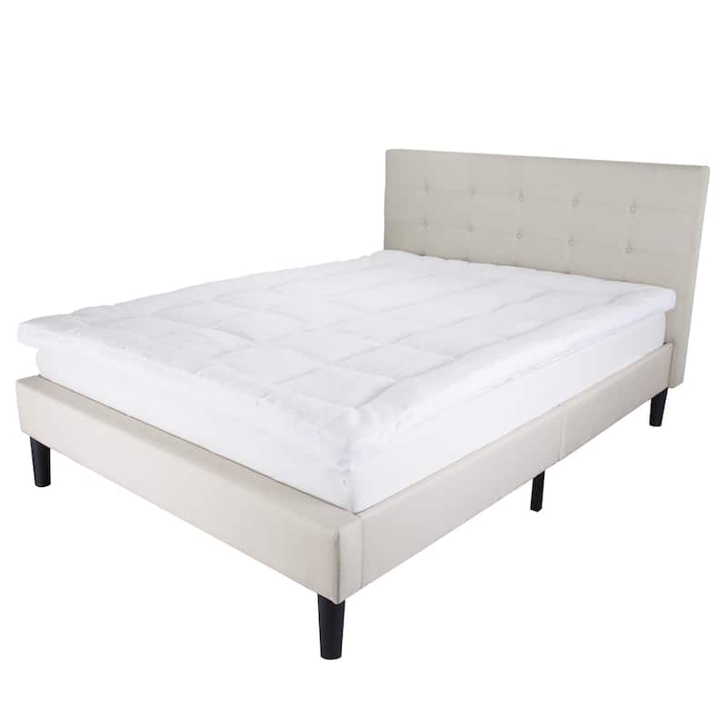 Windsor Home Down Alternative Reversible Sherpa Topper