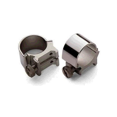 Weaver Detachable Matte Black 1-inch Low Top-mount Rings