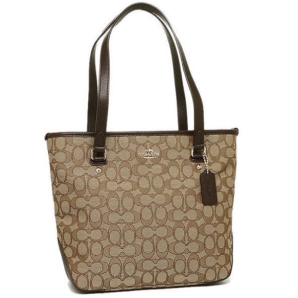 tote zip coach