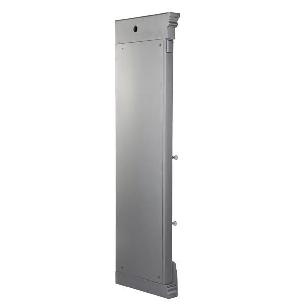 Shop Zephyr Mirrored Lighted Corner Curio Cabinet On Sale
