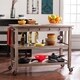 preview thumbnail 9 of 10, SEI Furniture Oriaga Industrial Kitchen Cart