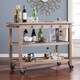 preview thumbnail 1 of 10, SEI Furniture Oriaga Industrial Kitchen Cart