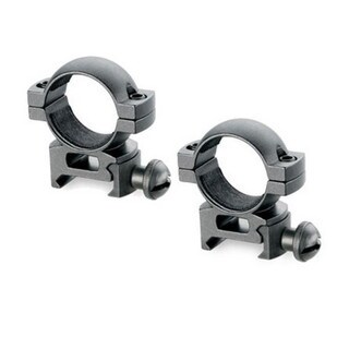 Tasco 1-inch Aluminum Rings, High Black Matte