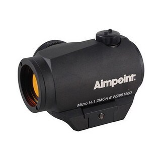 Aimpoint Black Micro H-1 2 MOA Sight with Standard Mount