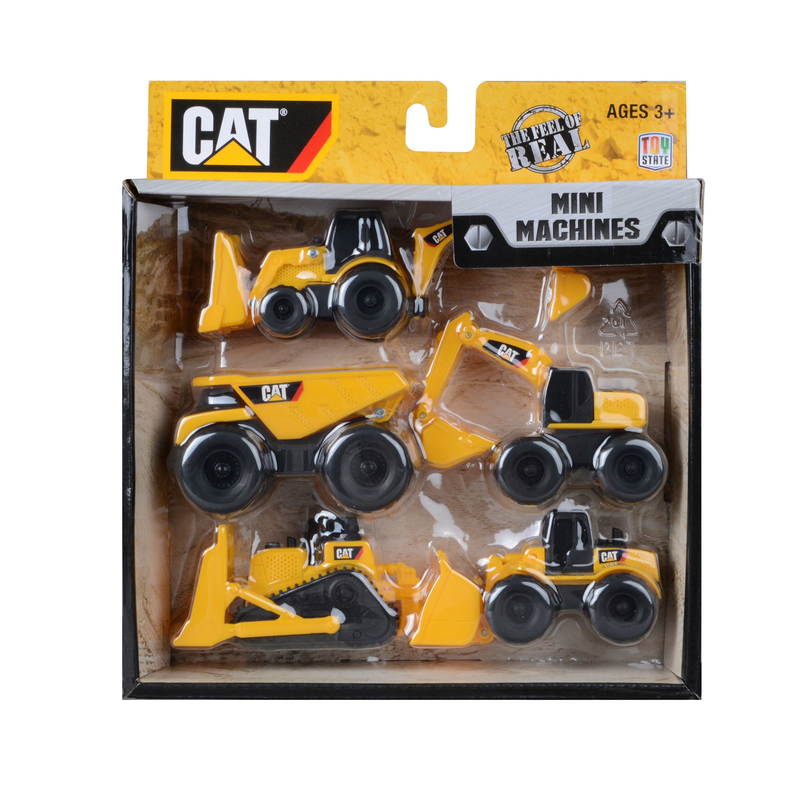 caterpillar mini construction set