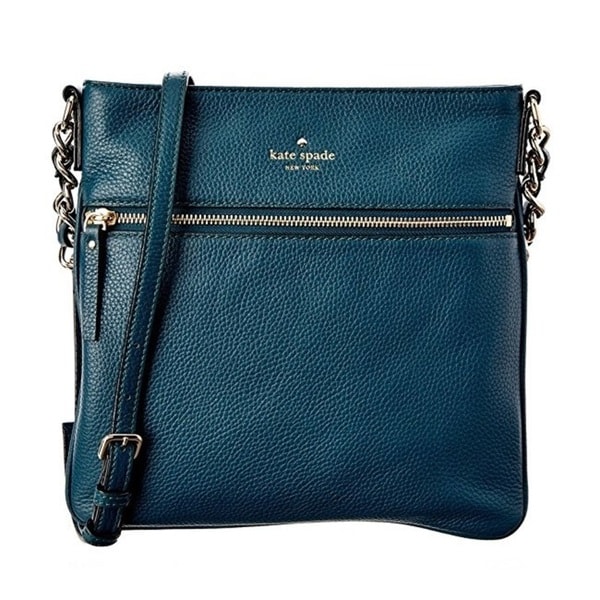 Kate Spade Cobble Hill Ellen Emerald Forest Crossbody Handbag Kate Spade Cobble Hill Ellen Emerald Forest Crossbody Handbag