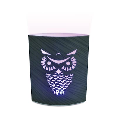 Cota Global Owl LED Decorative Lanterns - 5.1 inch x 6.3 inch