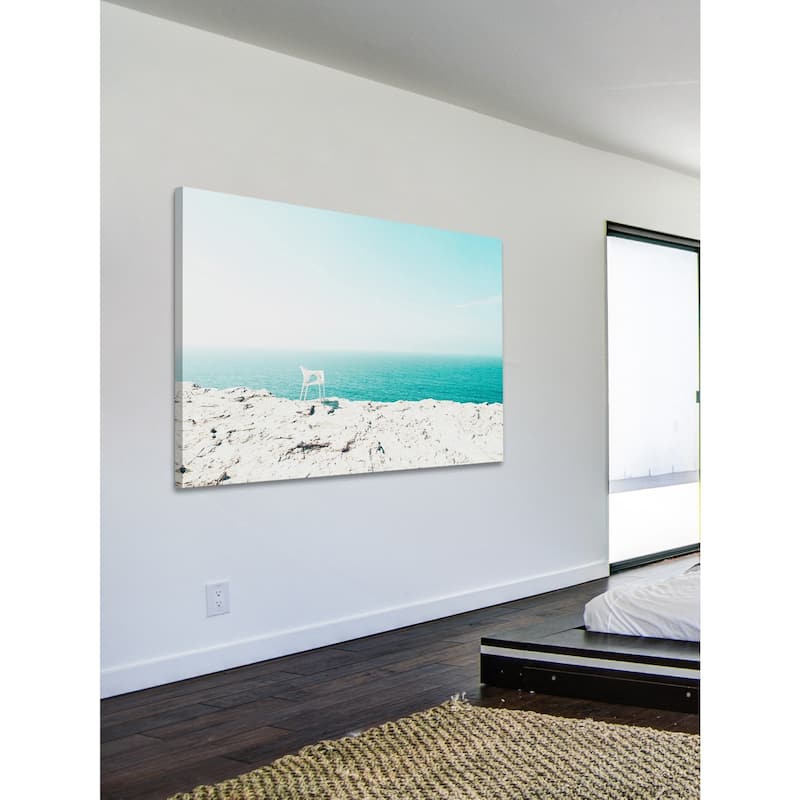 Marmont Hill - 'Take a Breath' by Morgan J Hartley Painting Print on Wrapped Canvas - Multi-Color
