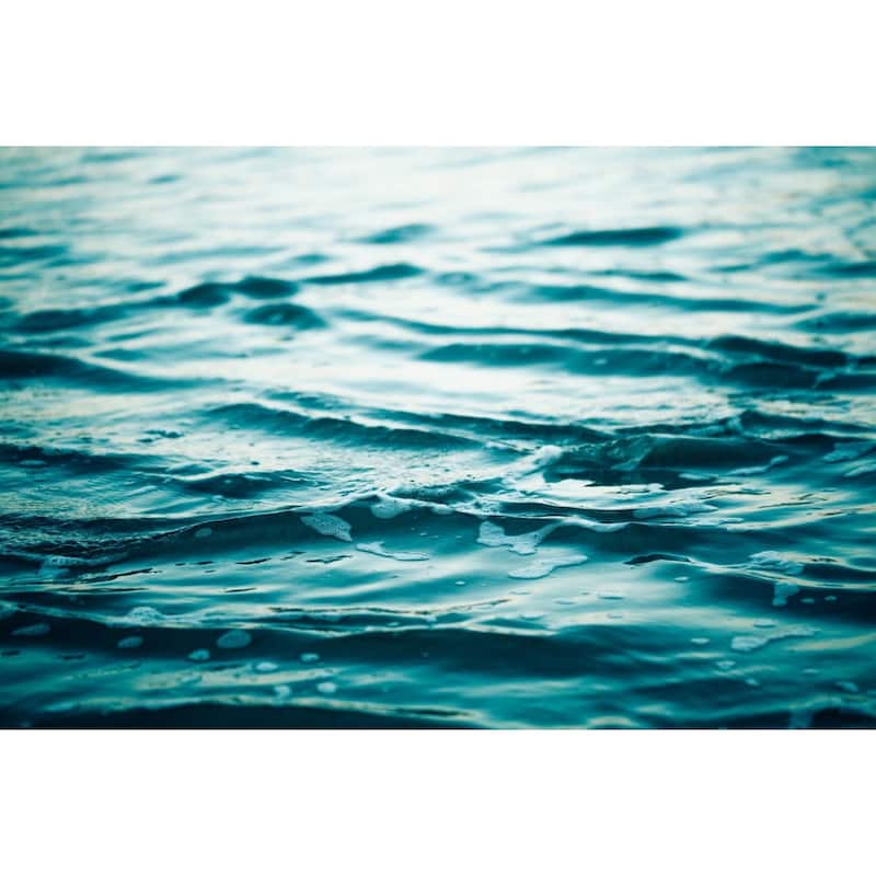 Marmont Hill - 'Soothing Seas' by Morgan J Hartley Painting Print on Wrapped Canvas - Multi-Color