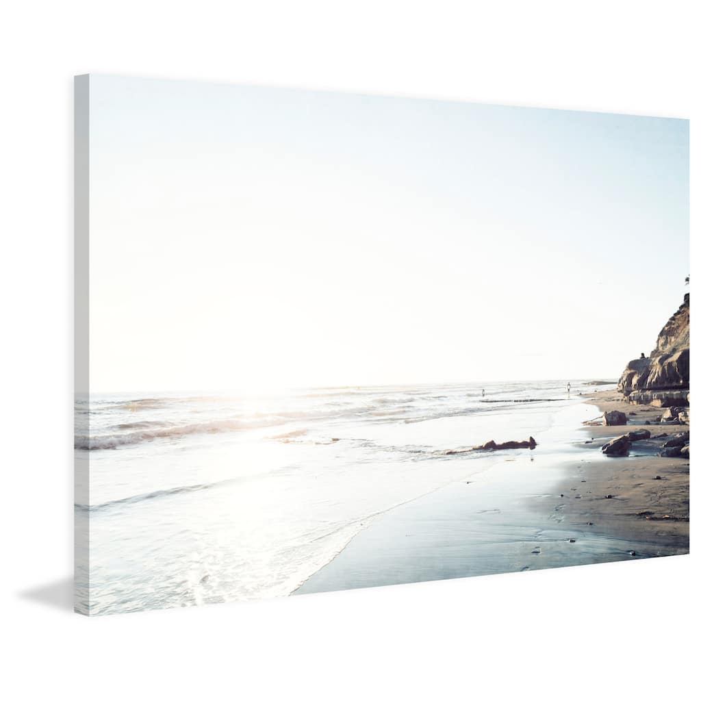 Marmont Hill - 'Winding Down' by Morgan J Hartley Painting Print on Wrapped Canvas - Multi-Color