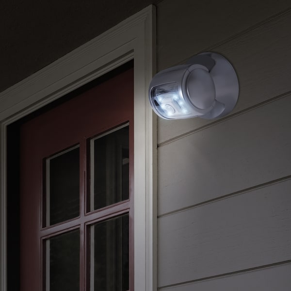Everyday Home 6 Led Light Wireless Motion Sensor Silver Everyday Home 6 Led Light Wireless Motion Sensor Silver
