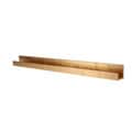 Levie Solid-colored Wood Modern Floating Wall Shelf