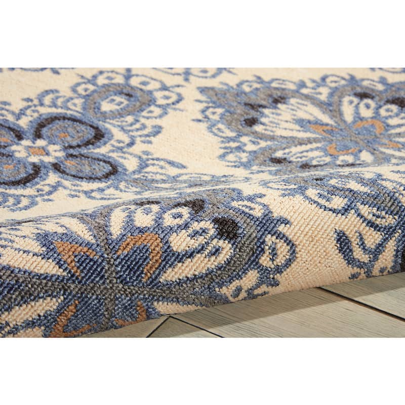 Nourison Caribbean Floral Indoor/Outdoor Area Rug