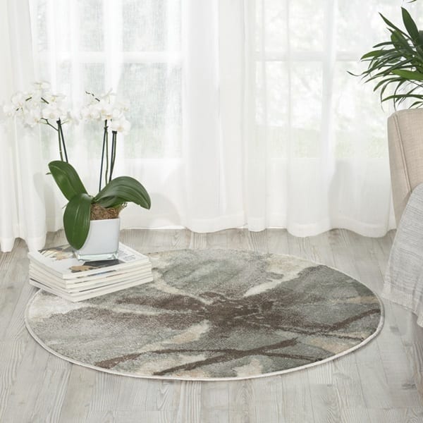 Nourison Euphoria Abstract Floral Area Rug