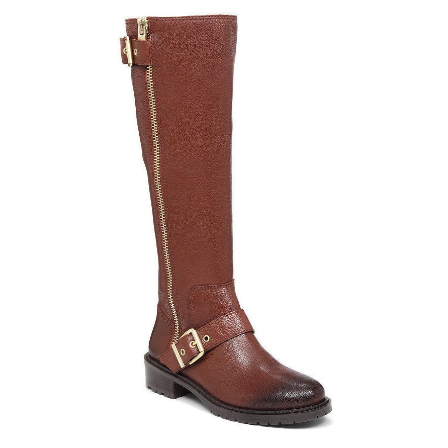 knee high lug sole boot