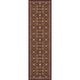preview thumbnail 24 of 22, Antiquities Timeless Elegance Area Rug 2' 2" x 7' 6" - Dark Red