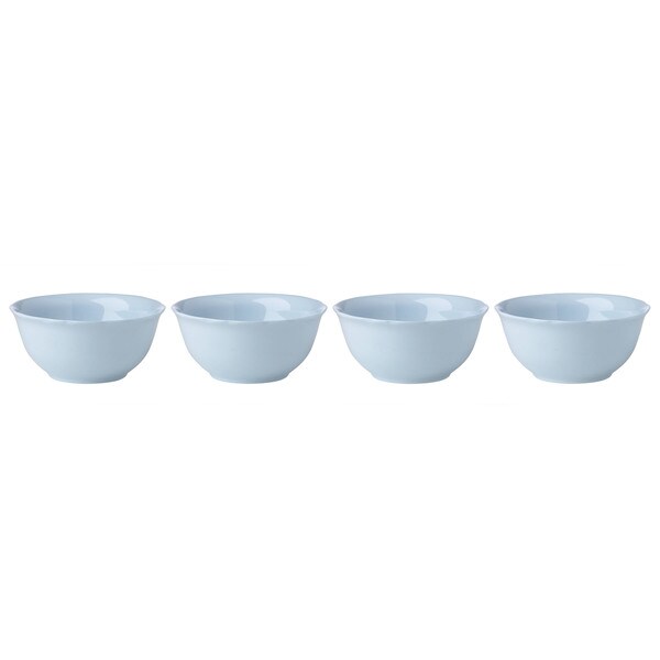 Lenox Erfly Meadow Blue Porcelain Dessert Bowls Pack Of 4 Lenox Erfly Meadow Blue Porcelain Dessert Bowls Pack Of 4