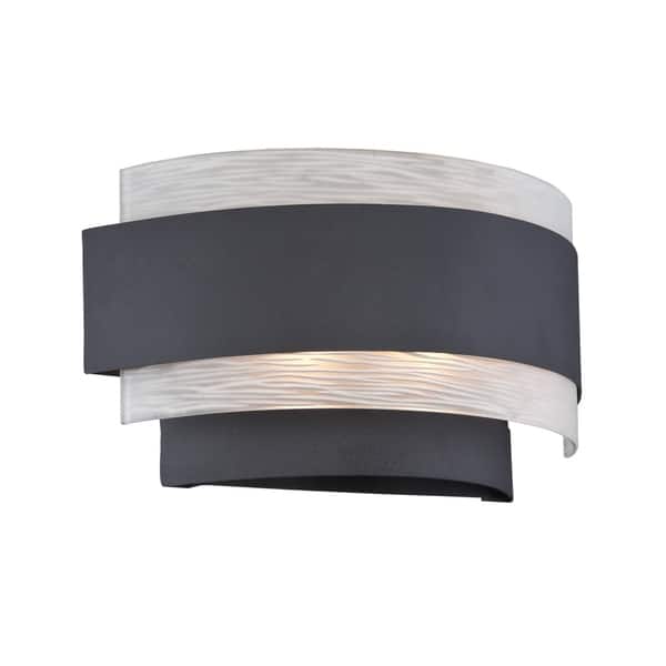 slide 2 of 3, Lite Source 2-Light Gaetano Wall Sconce