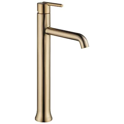 Delta Trinsic Single Handle Vessel Lavatory Faucet 759-CZ-DST Champagne Bronze