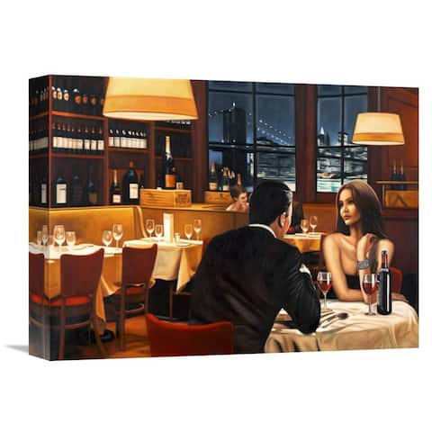 Global Gallery Pierre Benson 'Evening' Stretched Canvas Artwork