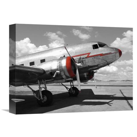 Global Gallery Gasoline Images 'DC-3' Stretched Canvas Artwork