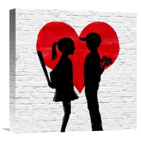 Global Gallery Masterfunk collective Lesson Number 1 Stretched Canvas Artwork