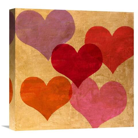 Global Gallery Malia Rodrigues Mucho Amor Stretched Canvas Artwork