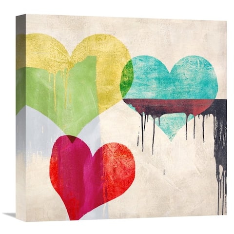 Global Gallery Malia Rodrigues ...me amas Stretched Canvas Artwork