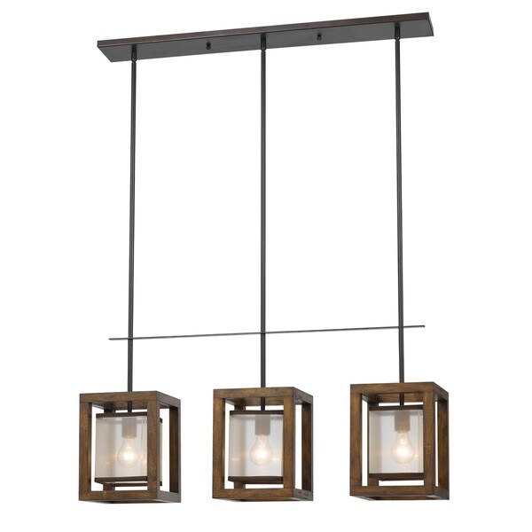 three hanging lights