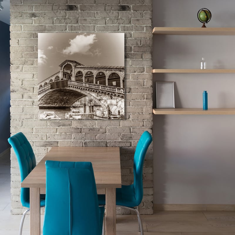 "Italy in Sepia 3" Giclee Print Canvas Wall Art