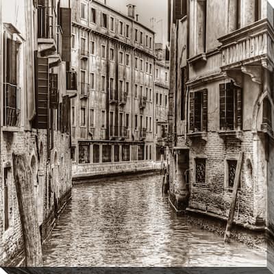"Italy in Sepia 1" Giclee Print Canvas Wall Art