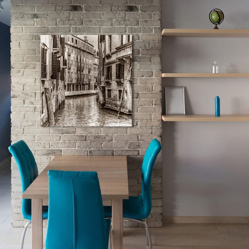 "Italy in Sepia 1" Giclee Print Canvas Wall Art