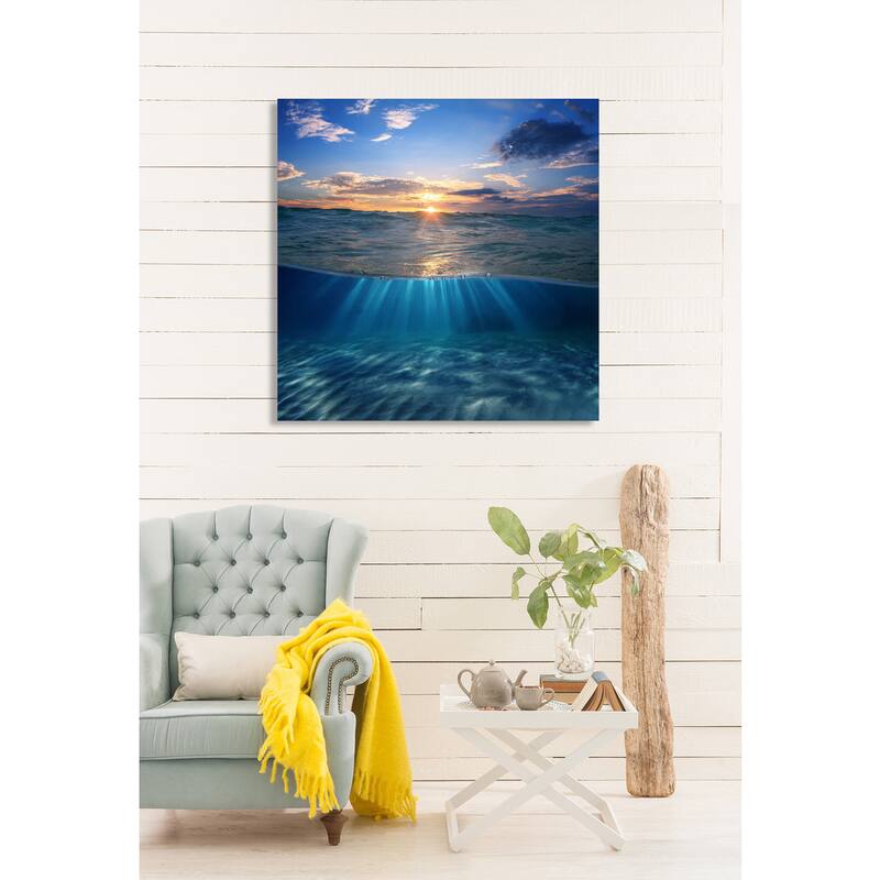 "Underwater 3" Giclee Print Canvas Wall Art
