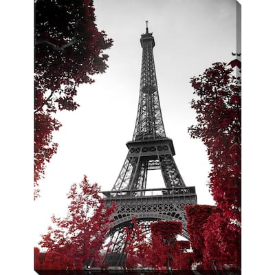 "Eiffel Tower" Giclee Print Canvas Wall Art